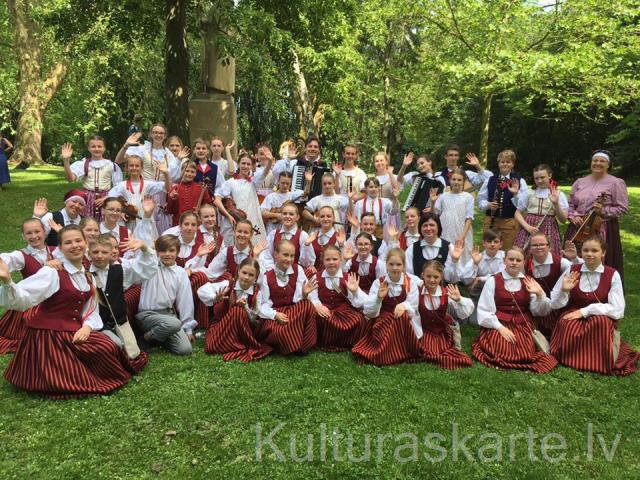 Folkloras festivālā Čehijā